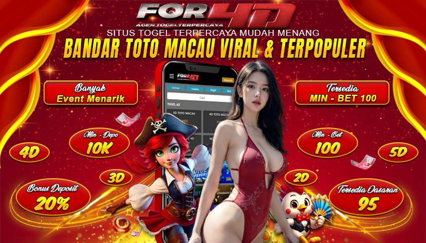 FOR4D ~ Bandar Toto Macau Viral & Terpopuler 