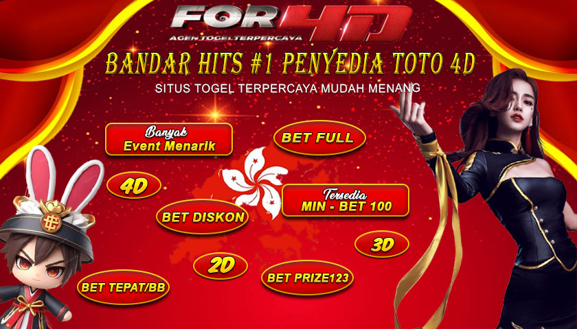 FOR4D - Bandar Hits #1 Penyedia Toto 4D