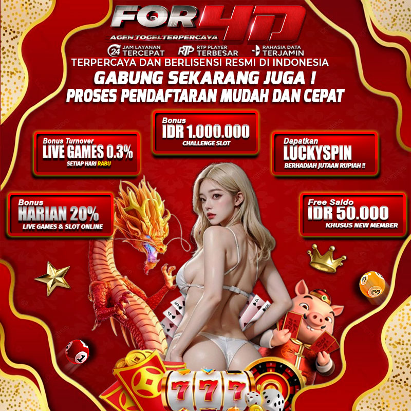 Situs Togel FOR4D Penyedia 95 Pasaran Togel Terlengkap