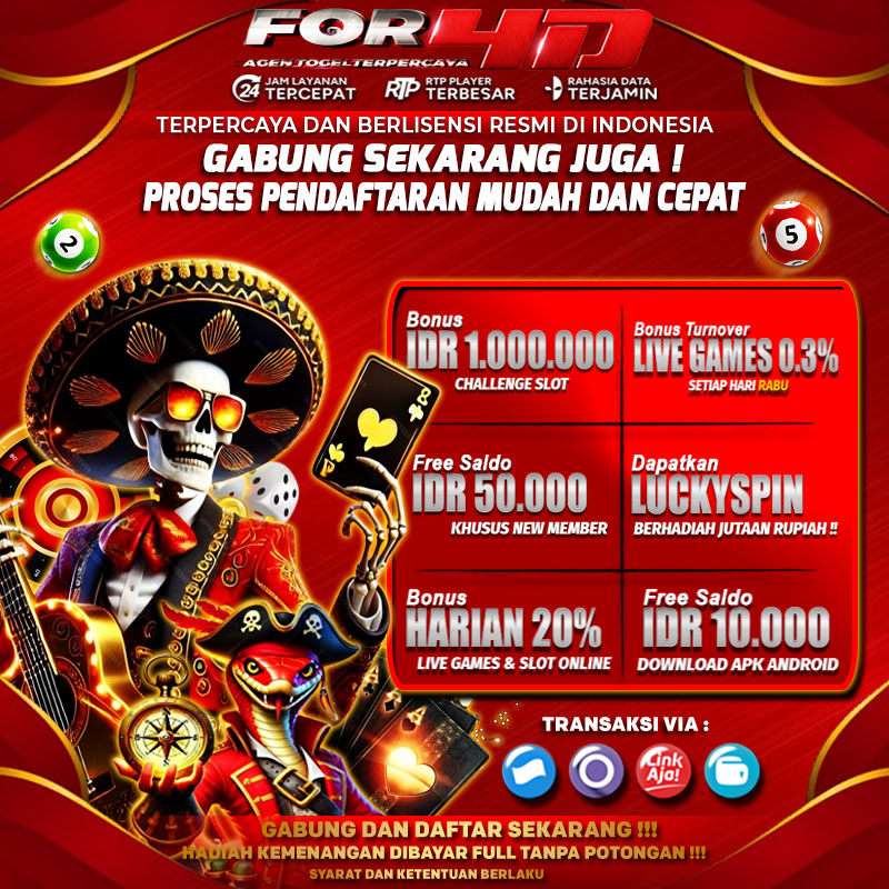 For4D # Situs Bandar Togel Terbaik Di Dunia