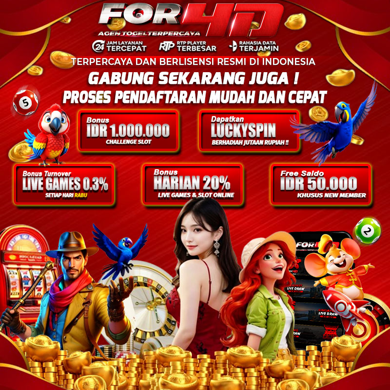 FOR4D ~ Pilihan Utama Situs Toto 4D Terbaik Indonesia