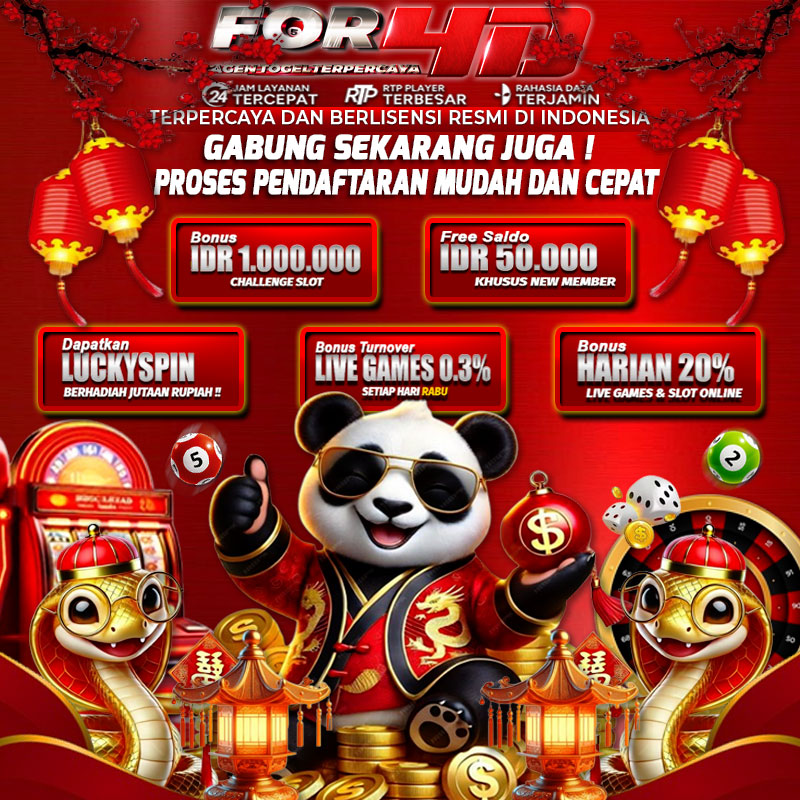 FOR4D Agen Togel Resmi Tersedia 95 Pasaran Internasional