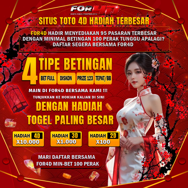 For4D Pusat Bermain Toto 4D Online Terpercaya No1 Di Indonesia