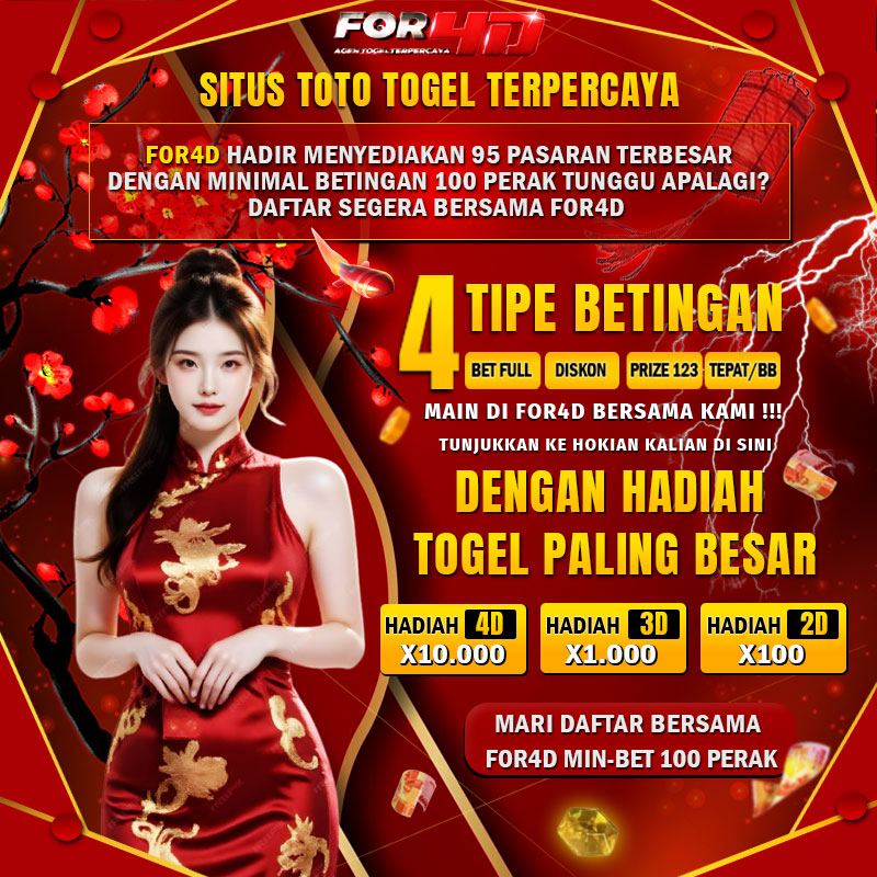 For4D Link Situs Toto Resmi Top1 Bet 100 Perak