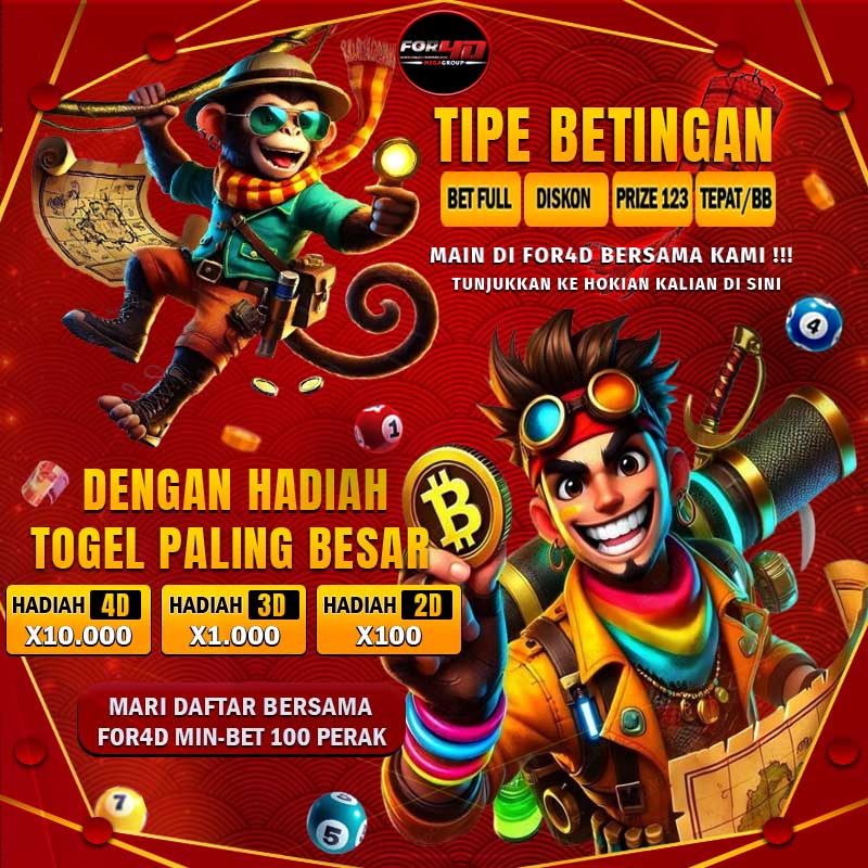 For4D Platform Toto Togel Resmi Dengan 95 Pasaran Populer