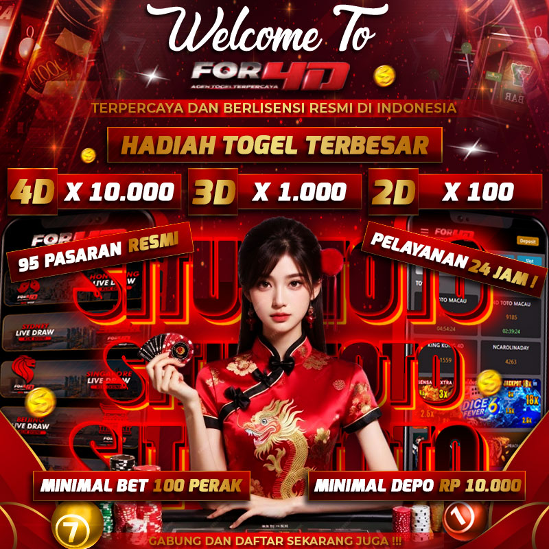Mengenal For4D Situs Toto 4D 95 Pasaran Terlengkap dengan Bet100