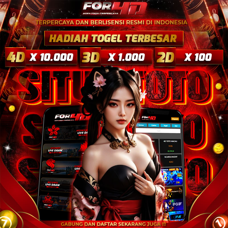 For4D / Situs Toto 4D Bet 100 Hadiah Terbesar 10Juta