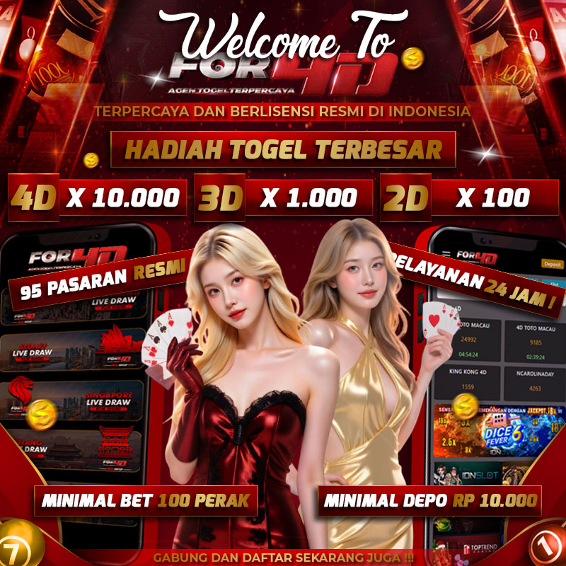 FOR4D | Situs Toto 4D Terbaik 2025 dengan Ribuan Member Aktif