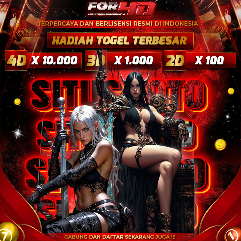 For4D: Situs Toto Togel Online Resmi dengan 95 Pasaran Terlengkap