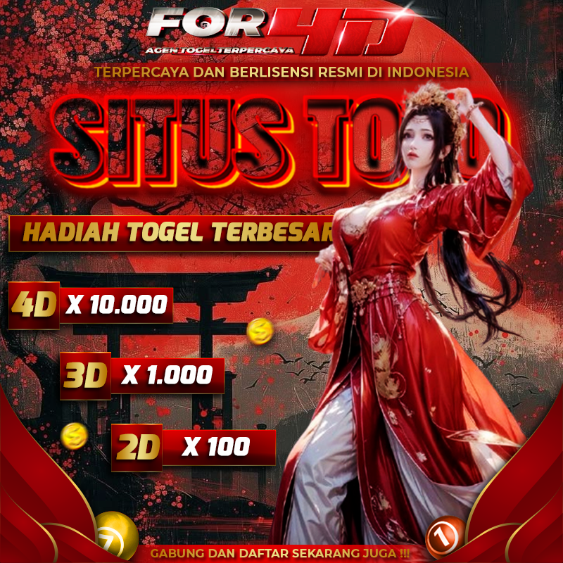 Situs Toto For4D | Resmi Terpercaya Dengan Ribuan Member Aktif